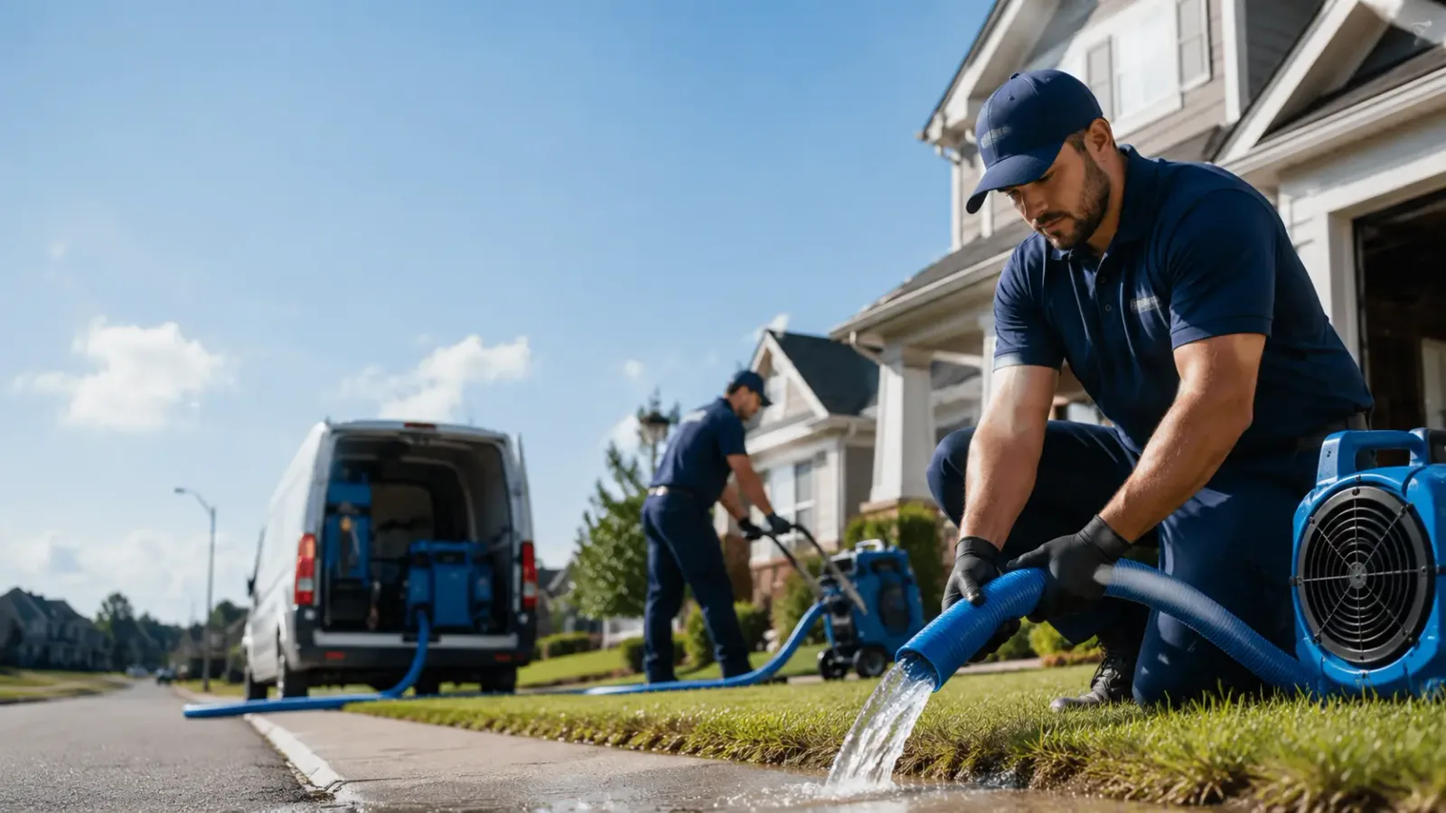 Flood Damage Restoration in Fairland, IN